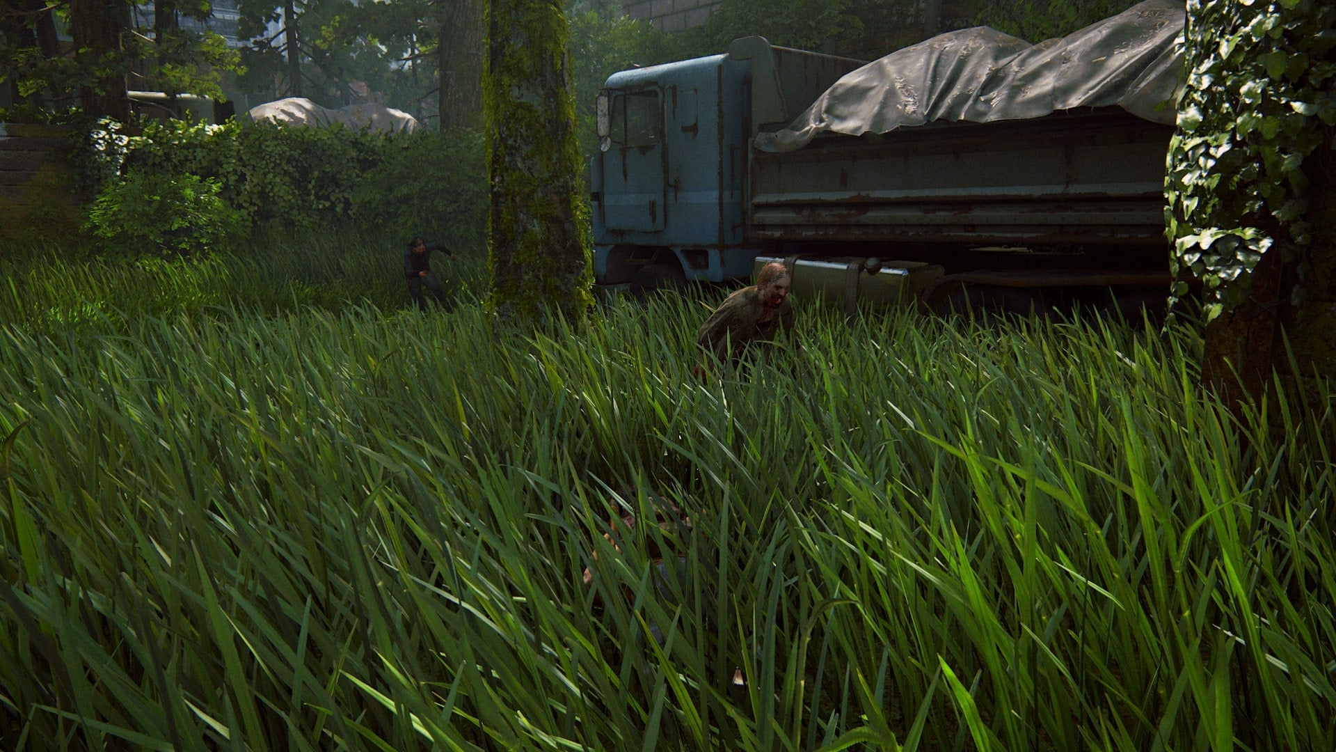 last of us 2 can infected see flashlight